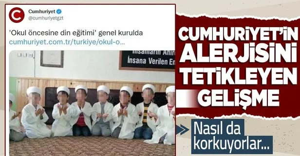 Çocuklara din eğitimi Cumhuriyet gazetesinin alerjisini tetikledi