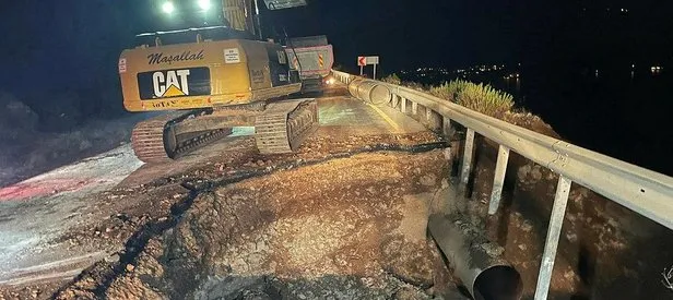 İçme suyu isale hattında patlama