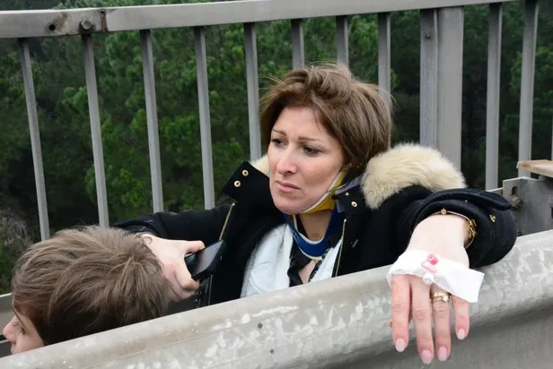 TEM Otoyolu Kocaeli geçişinde araçlar birbirine girdi: 11 yaralı-7