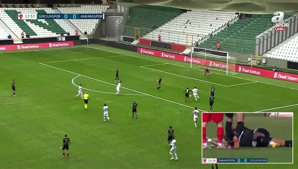 Giresun Ankaraspor maçı golleri izle ⚽ Giresunspor 0-1 Ankaraspor 📺 GOL: Engin Bekdemir
