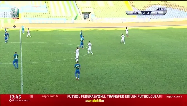 Joao Pereira farkı ikiye çıkardı! GOL | Çaykur Rizespor 2-4 Trabzonspor