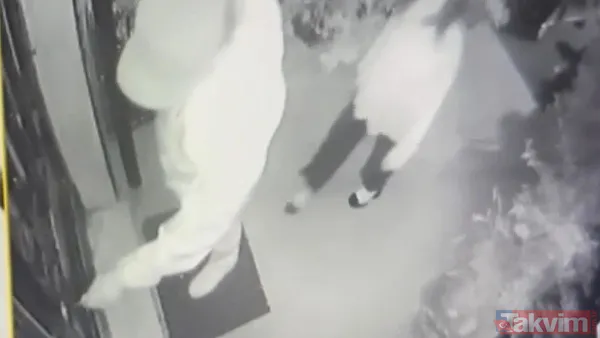 Apartmana Girdiği Anlar Kamerada Diğer Yandan Öldürülen Mehmet Serdar Sulukahya İle Fatma Gülsüm P.'Nin Sulukahya'nın Evine Girdiği Anların Güvenlik Kamerası...