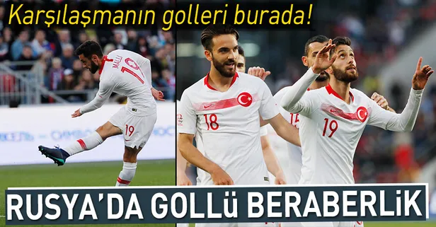 Türkiye ile Rusya yenişemedi