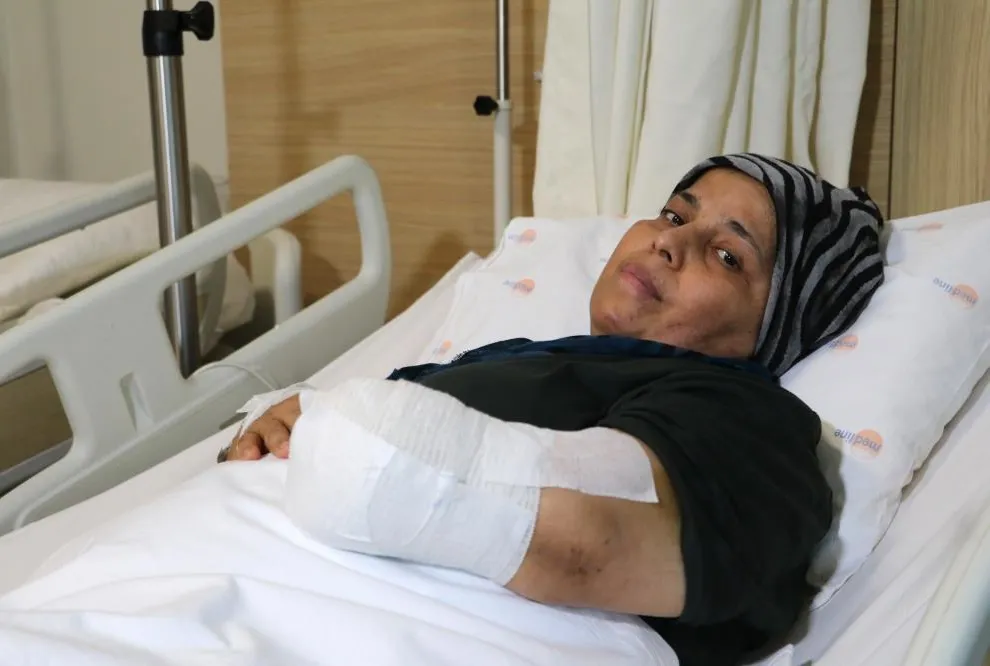 Eşini 1 evladını ve sol kolunu kaybetti