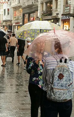 Meteoroloji'den İstanbul için son dakika sağanak yağış uyarısı