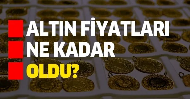 Gram ve çeyrek altın fiyatları ne kadar oldu?