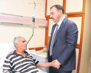 Şehit babası yaralandı