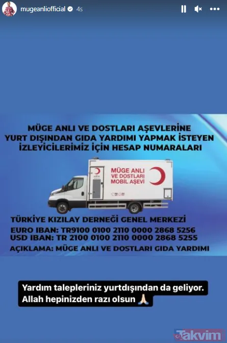 Müge Anlı yardım TIR'ı yeniden yolda! Destek çığ gibi büyüyor bağışlarla toplanan 38.694.623 TL depremzedelere umut oluyor... - 12