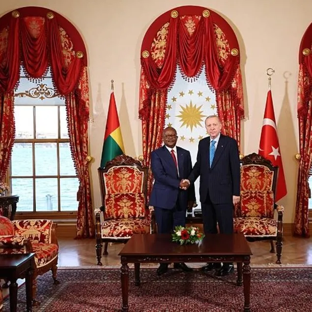 Dolmabahçe’de kabul etti