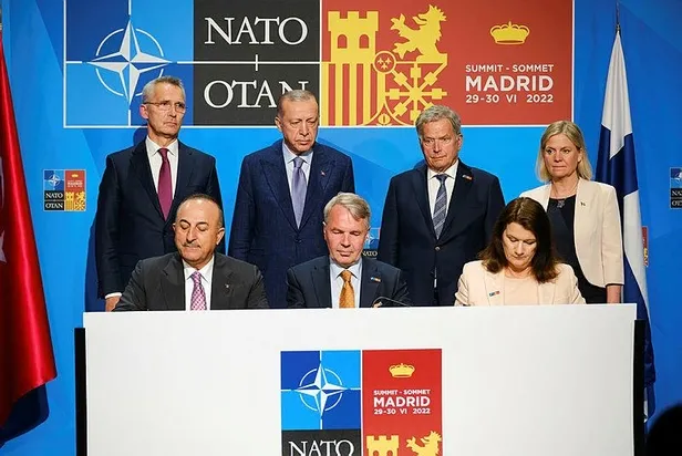 Madrid'deki kritik zirve! Başkan Erdoğan, ABD Başkanı Biden ile görüştü: Beyaz Saray'dan açıklama-6