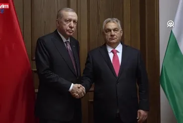 Başkan Erdoğan Orban ile Budapeşte'de görüştü!