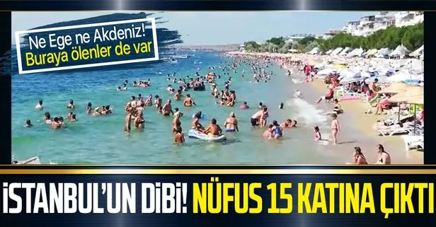 Bodrum’a değil oraya gittiler! Nüfus 15 katına çıktı