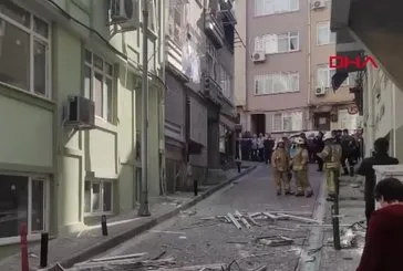 Beşiktaş’ta doğal gaz patlaması