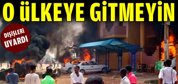 O ülkeye gitmeyin!