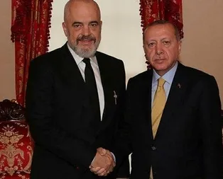 Başkan Erdoğan, Arnavutluk Başbakanı Edi Rama ile görüştü