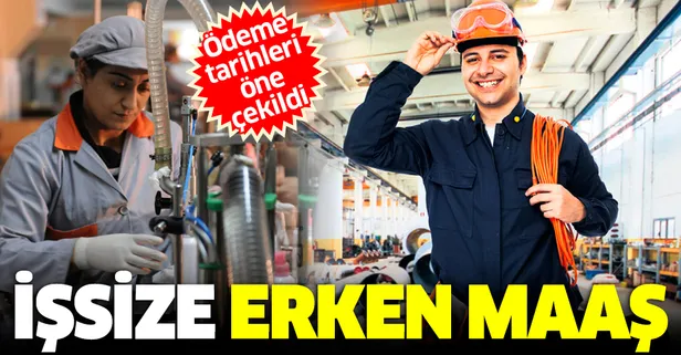İşsize erken maaş