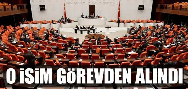 O isim görevden alındı