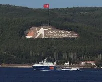 Rus tankeri Çanakkale Boğazı’nda...