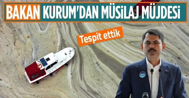Bakan Kurum’dan müsilaj müjdesi