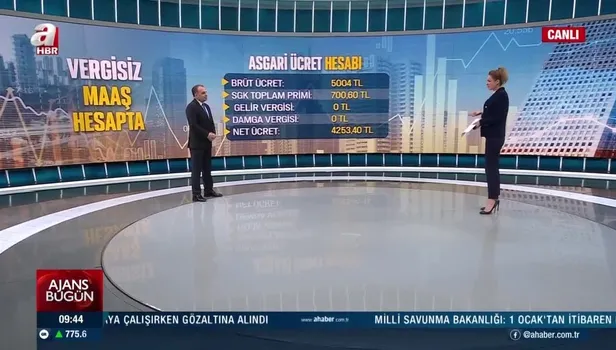 İşte vergisiz asgari ücret hesabı