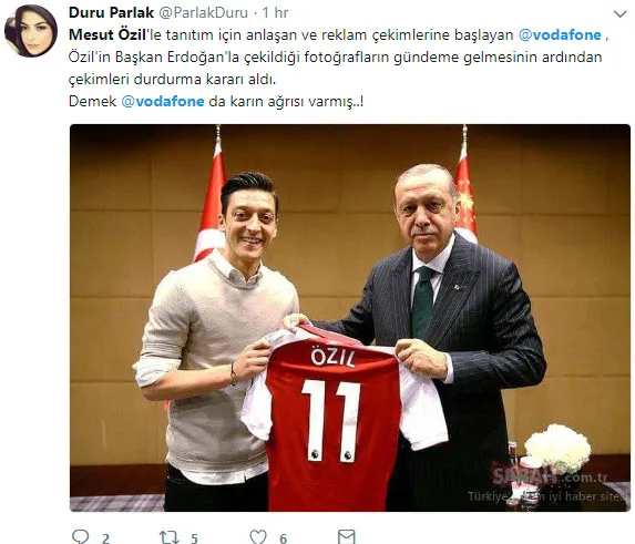 Mesut Özil’i reklamdan çıkaran Vodafone Almanya'ya tepkiler çığ gibi!-3