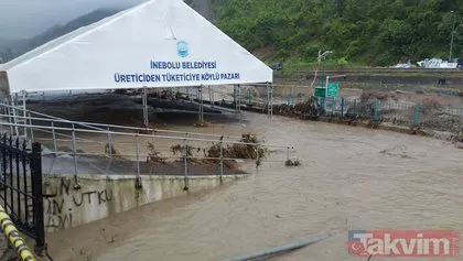 Kastamonu’da alarm! Aşırı yağış nedeniyle 2 köprü çöktü! Uyarı üstüne uyarı yapılıyor