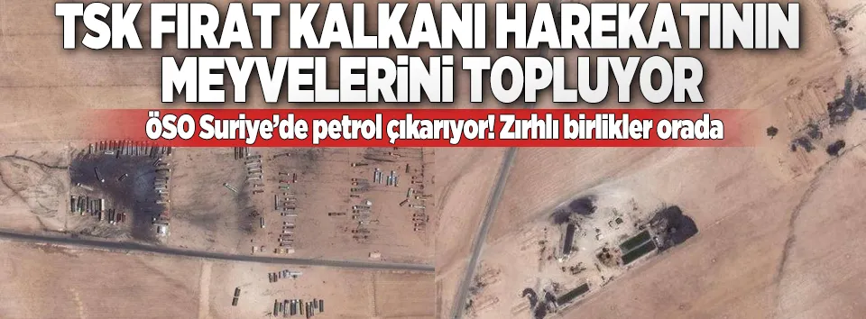 ÖSO Cerablus'ta petrol çıkarıyor