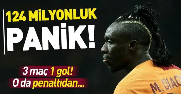 Galatasaray’da 124 milyon liralık Diagne paniği