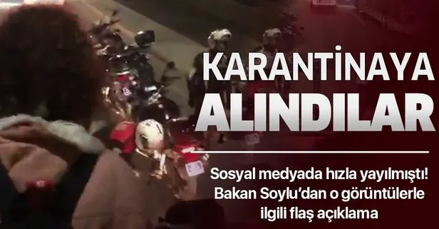 İki yolcu karantinaya alındı