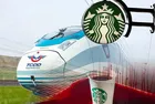 TCDD harekete geçti: Katil İsrail'e destek veren Starbucks hızlı trenlerden kaldırılacak