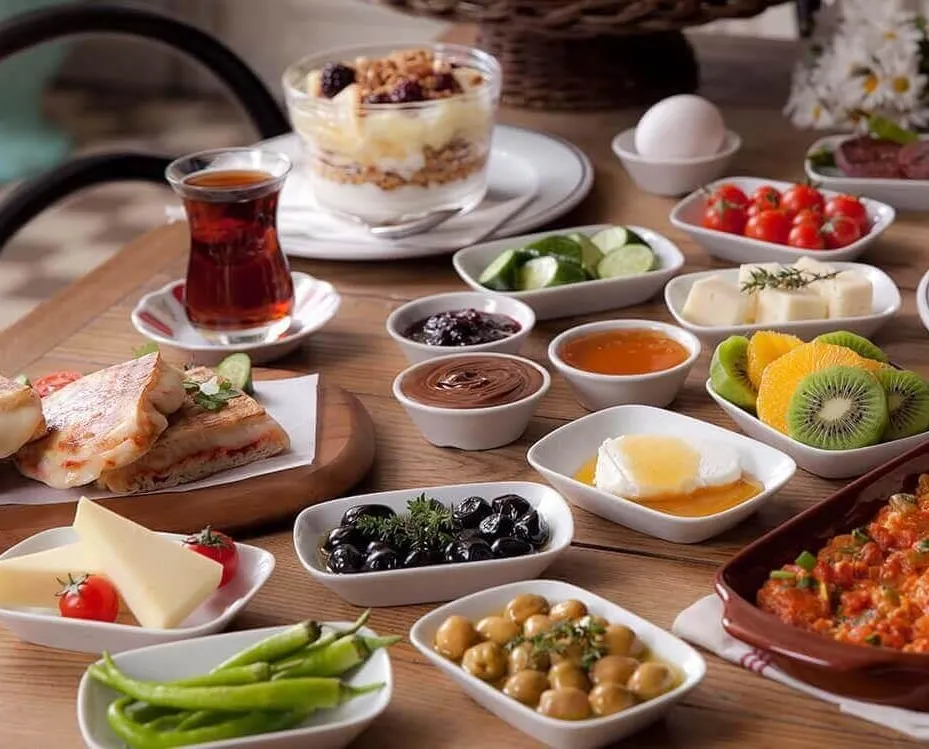 Mutluluğun sırrı Türk işi kahvaltı!