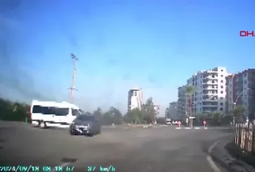Düziçi'nde korkutan kaza!
