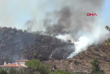 Kayseri Melikgazi'de yangın!