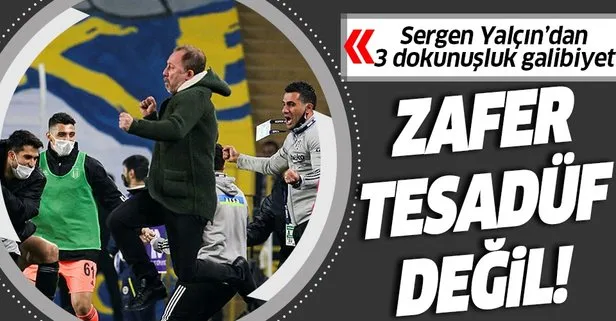 Beşiktaş 15 yıl sonra Fenerbahçe’yi Kadıköy’de yıktı! Sergen Yalçın 3 dokunuşla zafere imzasını attı