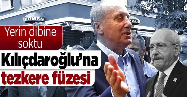 Muharrem İnce'den CHP'ye tezkere tepkisi: İki sene önce tezkereye ‘evet’ deyip bugün ‘hayır’ diyenlerden değiliz