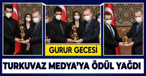 Turkuvaz Medya ödül törenine damga vurdu