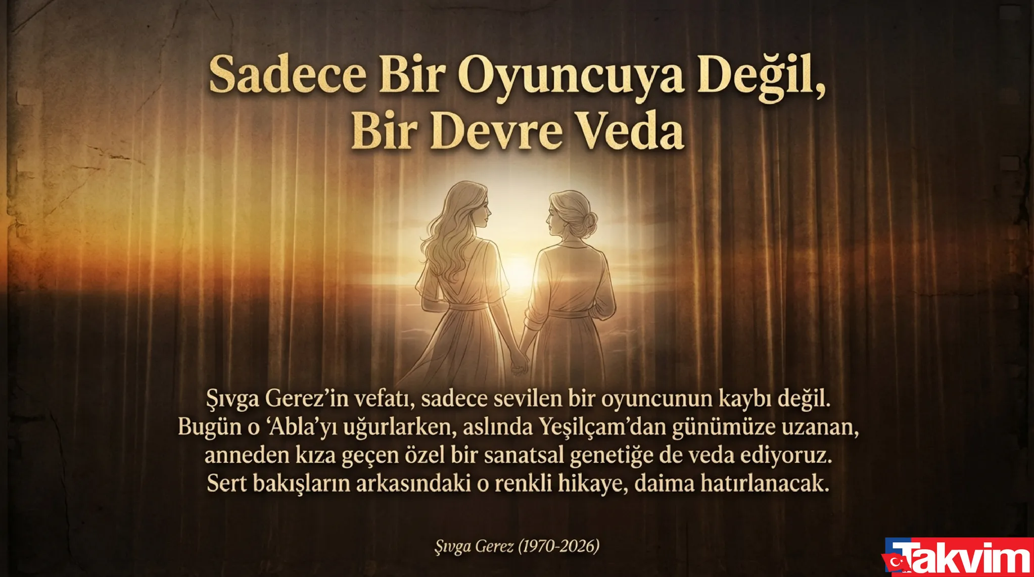 Kurtlar Vadisi’nin Abla’sı Şıvga Gerez'e oyunculuk da dansözlük de annesinden miras - 13