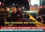 Polisten kaçtı emniyetin kapısına çarptı!