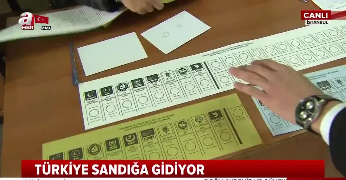 Türkiye genelinde oy verme işlemi başladı