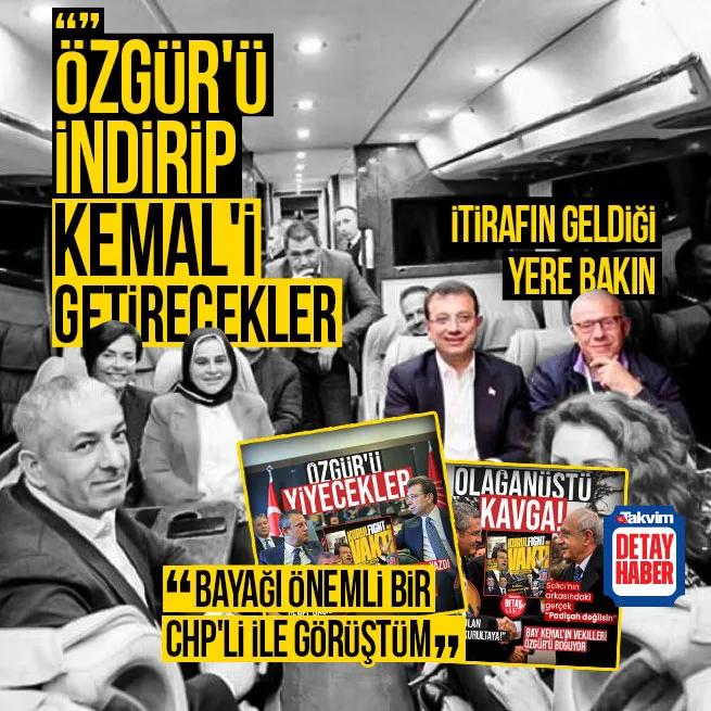 Ertuğrul Özkök o görüşmeyi anlatıp itiraf etti: Özgür Özel’i indirip Kemal Kılıçdaroğlunu getirmeyi planlıyorlar