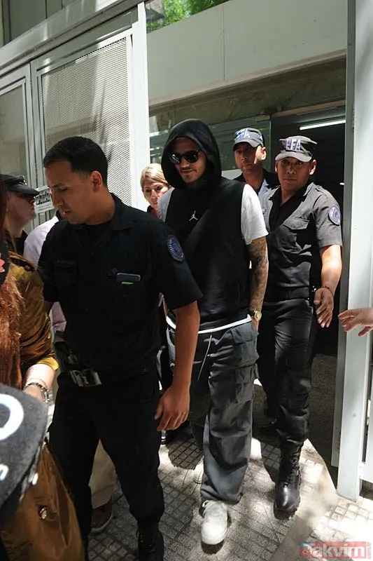 Mauro Icardi ve Wanda Nara boşanıyor! Arjantin’de mahkemeye çıktı! İşte ilk görüntüler! - 5