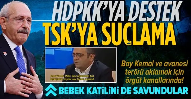 CHP’liler terör örgütü PKK kanallarında! HDP’ye destek güvenlik güçlerine suçlama