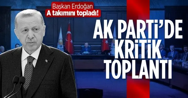 Başkan Erdoğan liderliğinde AK Parti’de kritik MKYK!
