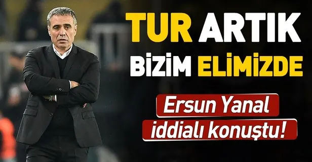 Ersun Yanal, Zenit maçı sonrası iddialı konuştu: Tur artık bizim elimizde!