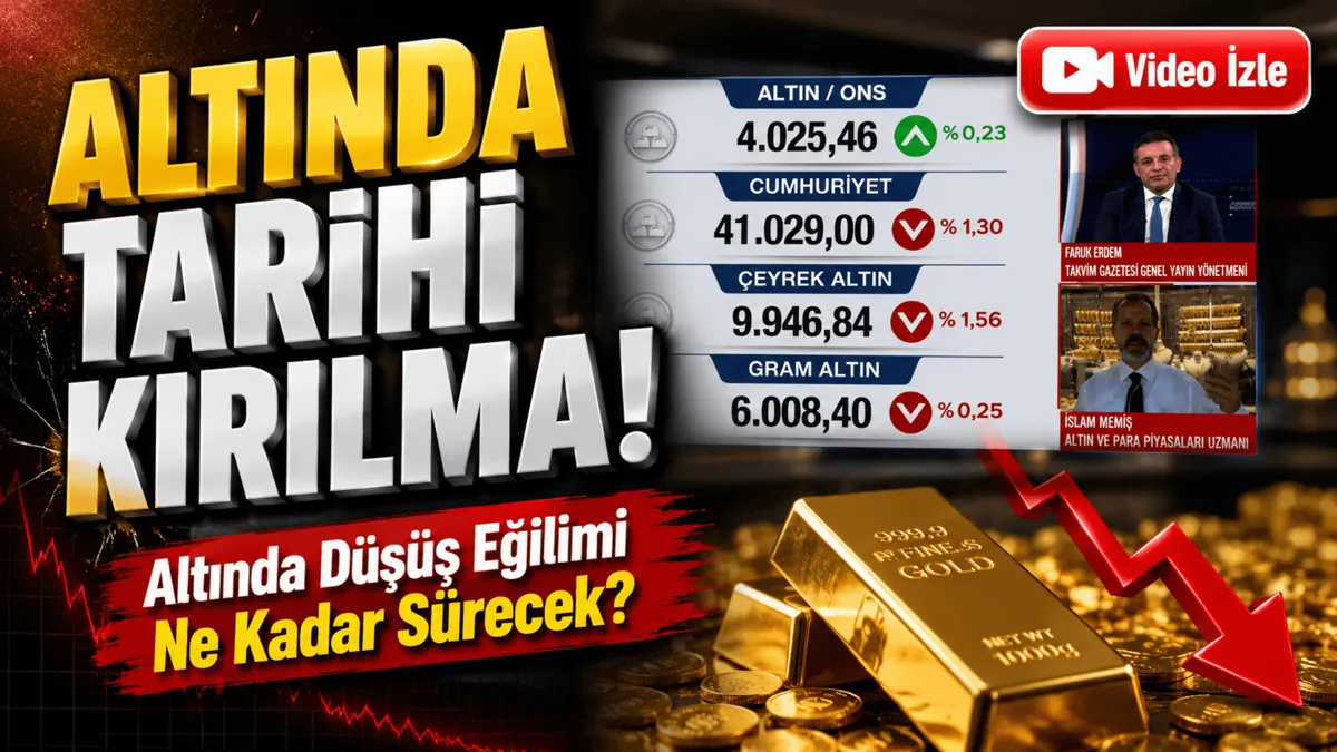 Altında Haziran düşüşü: Ons altın 2008’den bu yana en sert aylık kayba yöneldi