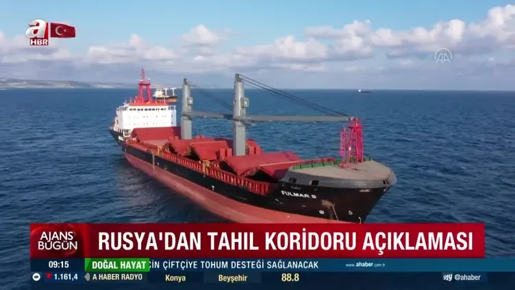Rusya duyurdu! Tahıl koridoru anlaşması 2 ay daha uzatıldı