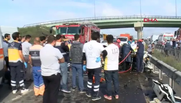 İstanbul'da korkunç kaza! 3 ölü