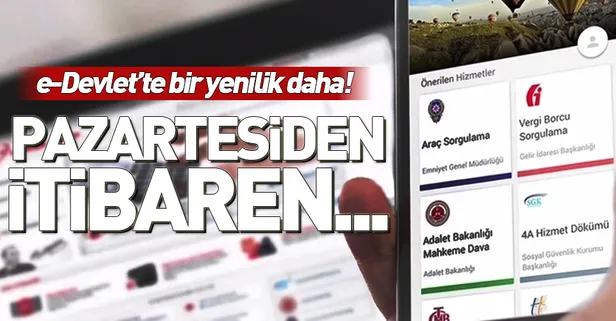 Askerlik yoklaması da artık e-Devlet'te!