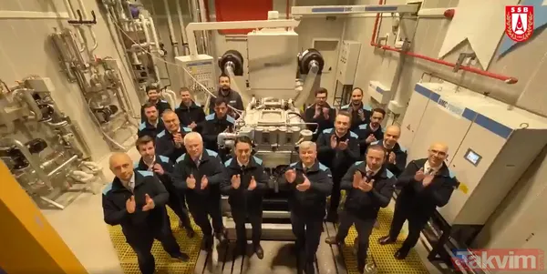 SON DAKİKA: Savunma Sanayii Başkanı İsmail Demir: Tank için geliştirilen ilk motor BATU'nun ateşleme testi başarılı - 22