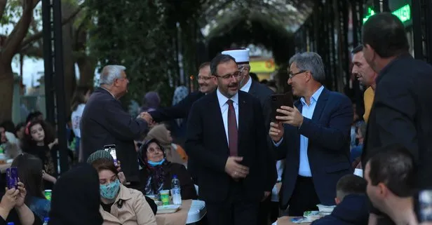 Gençlik ve Spor Bakanı Mehmet Kasapoğlu Gümülcine Türk Gençler Birliğinde iftara katıldı